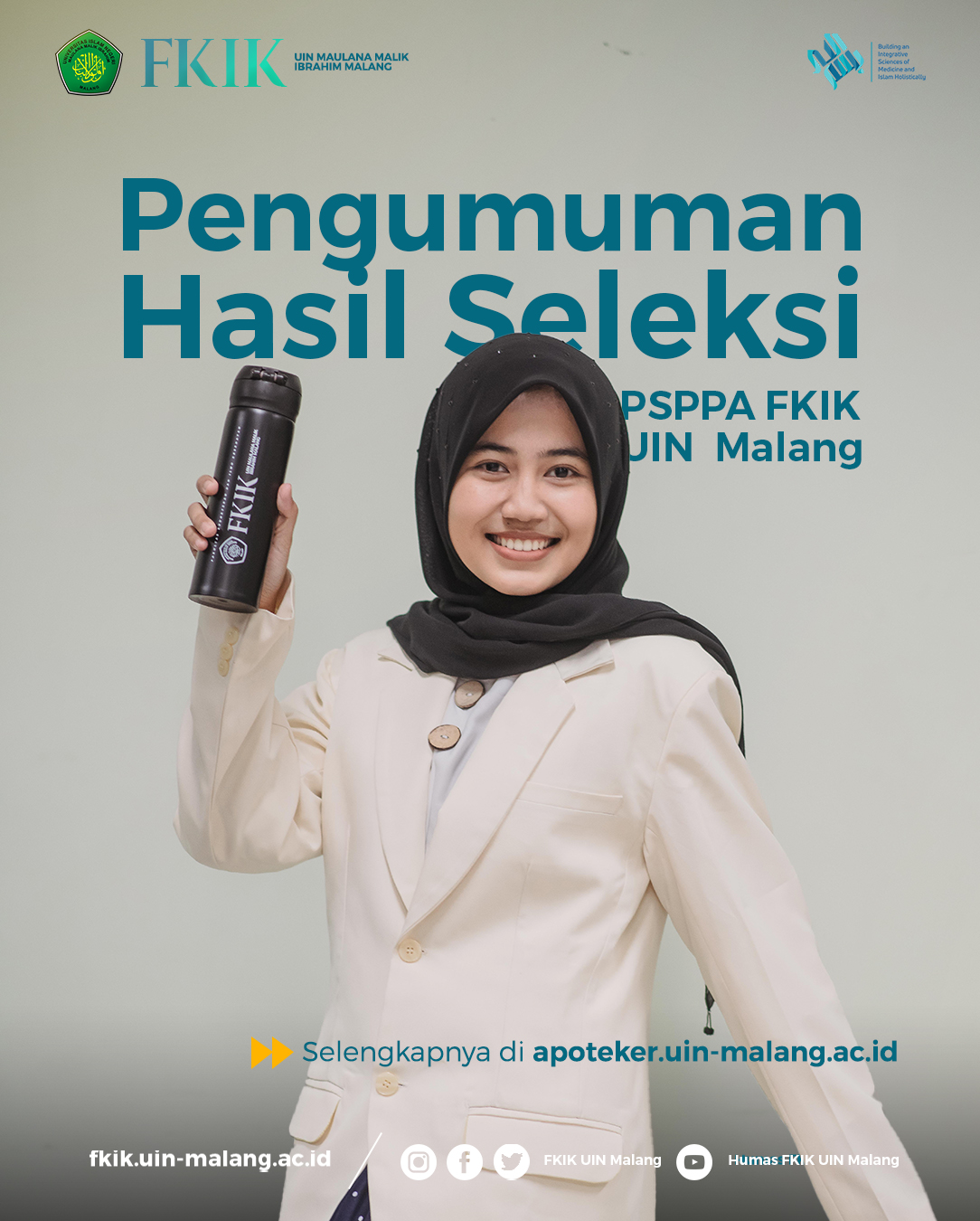 Read more about the article Pengumuman Seleksi Calon Mahasiswa Baru PSPPA UIN Malang Semester Genap 2022/2023